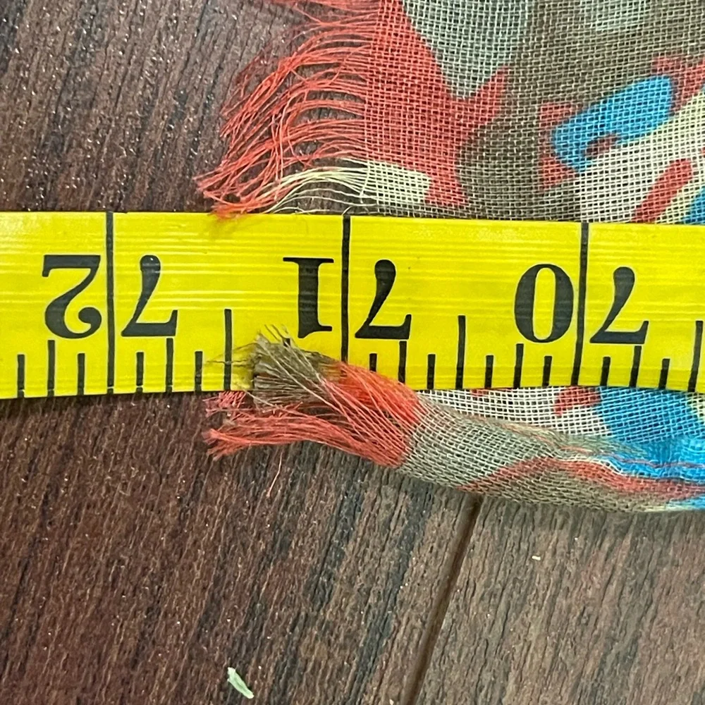 Wonderful floral summer scarf wrap